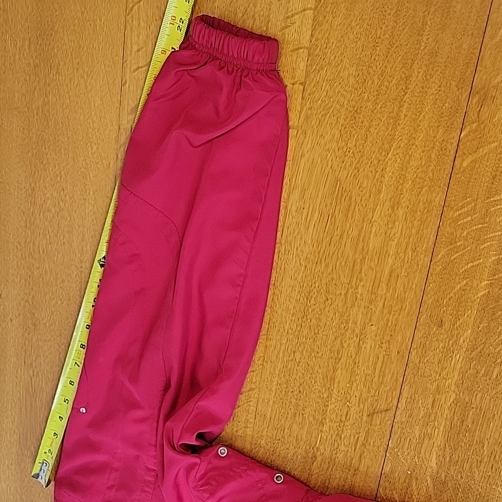 Vintage Kaelin Brick Red Athletic Jogging Suit Jacket & Pants Women's Size MP - Picture 14 of 17
